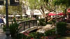 Water feature at the Grove, outside the Farmers Market 