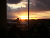 Sunrise at Auckland airport 