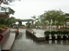 Hong Kong, Fountains at the top of the peak tram 